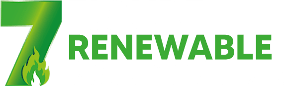 Logo of a 7-figure renewable business builder, representing growth and sustainability